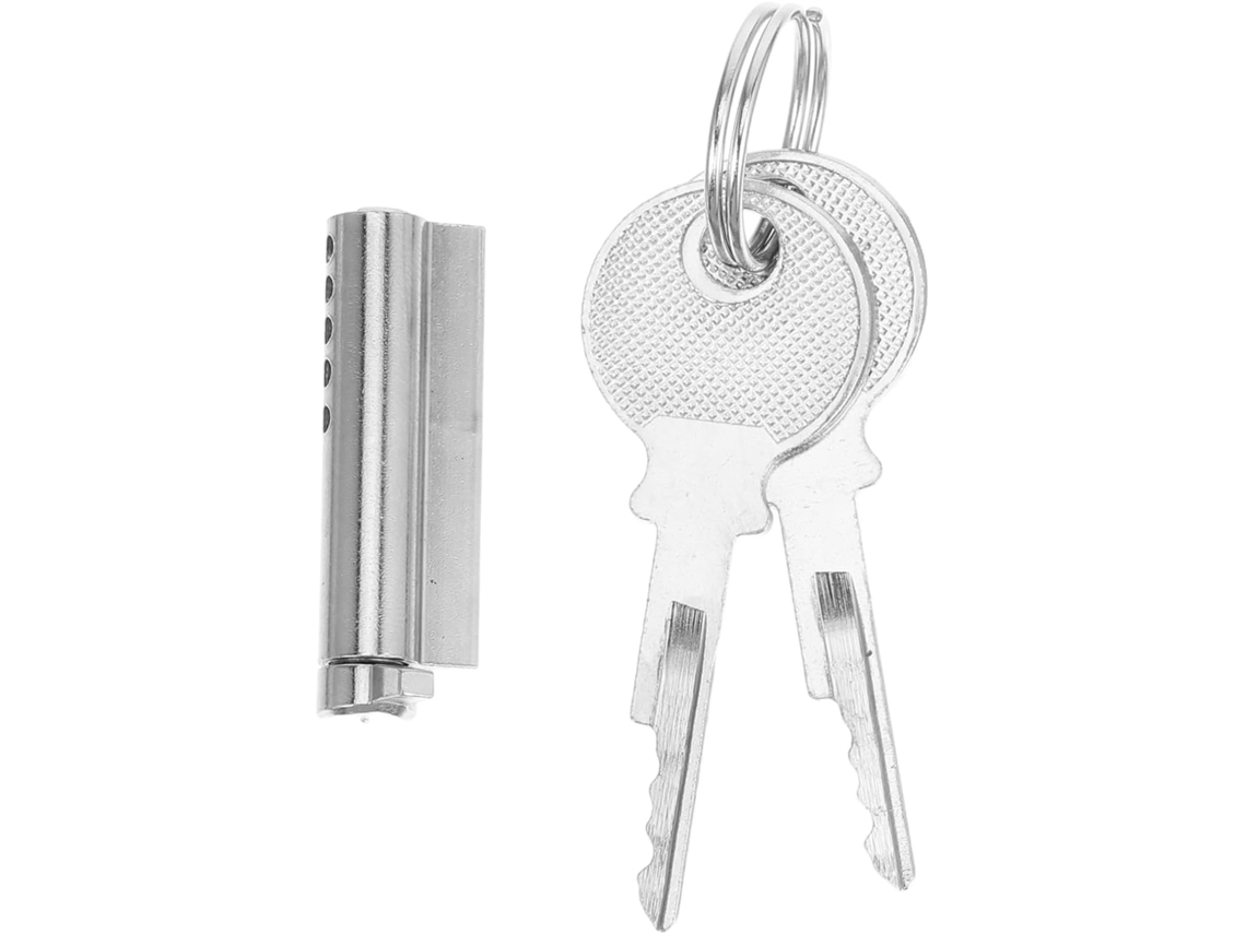 Fechadura Com Chave Para Porta De Freezer, Refrigerador E Vitrines