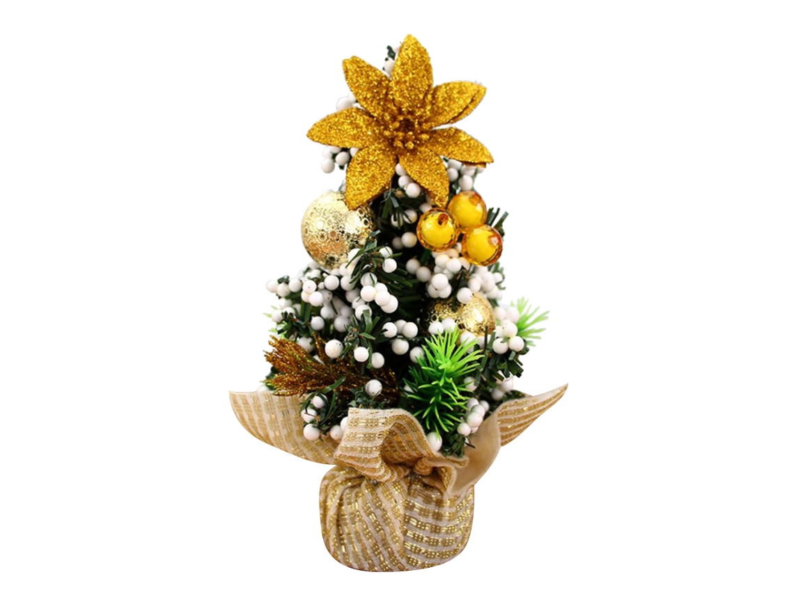 Adorno De Natal Pequeno Colorido 20cm Para Árvore