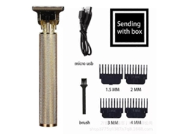 Máquina De Cortar Cabelo T9 Profissional, Barbeador Elétrico, Máquina De Cortar Cabelo Masculina Recarregável Via Usb, Aparador De Cabelo Para Ho