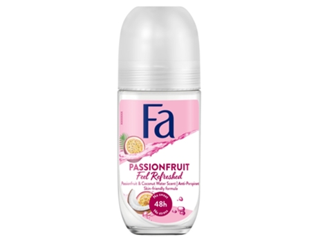 Passionfruit Refresh Roll On Antiperspirant, 50ml Fa