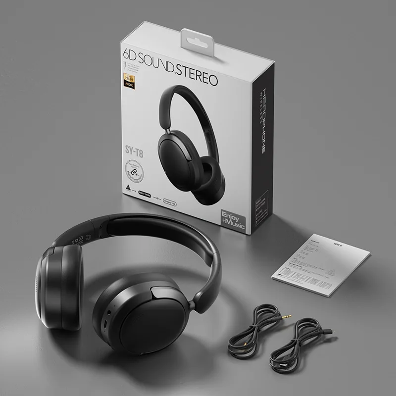 Fones De Ouvido Sem Fio Bluetooth De Alta Qualidade, Com Bateria De Longa Duração E Cancelamento De Ruído.