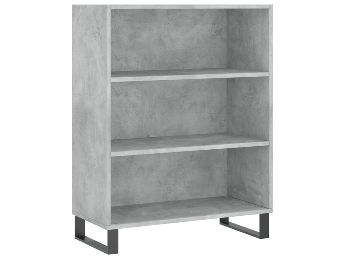 Shelf Cabinet, Shelf Cabinets Vidaxl Cinzeto Madeira Processada (n/a)