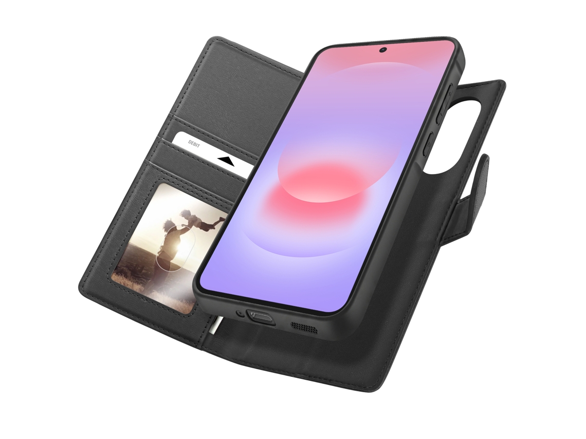 Capa Carteira Para Samsung Galaxy A37 Proteção Anti-rfid E Capa Removível