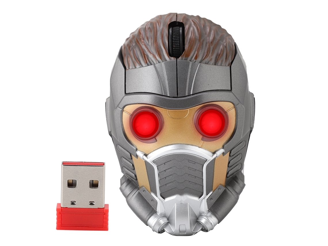 Rato Sem Fio Star lordlaxiscreed com 2000dpi ajustável e conexão 2.4g