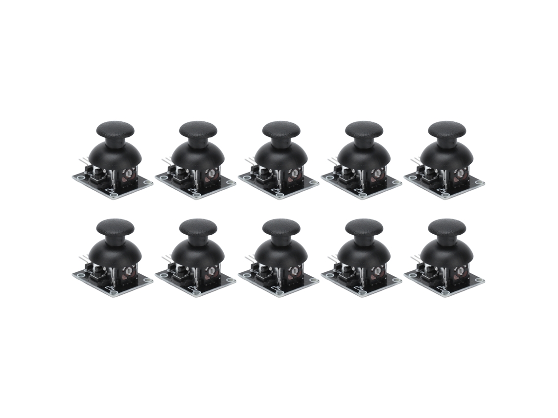 Kit Com 10 Módulos Sensor Joystick De Controle Dual Axes X Y Para Substituição Ps2