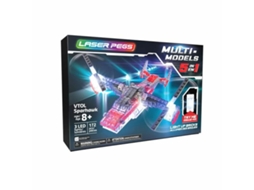 Blocos de Construção LASER PEGS Aerial vehicle - 5 in 1 (Idade Mínima Recomendada: 3 anos - 172 Peças)
