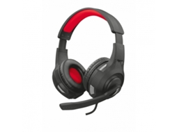Auscultadores Gaming com Fio TRUST GXT307 RAVU (Over Ear - Multiplataforma - Preto)