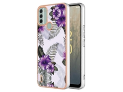Capa De Celular Nokia C31 Com Galvanoplastia Imd Tpu