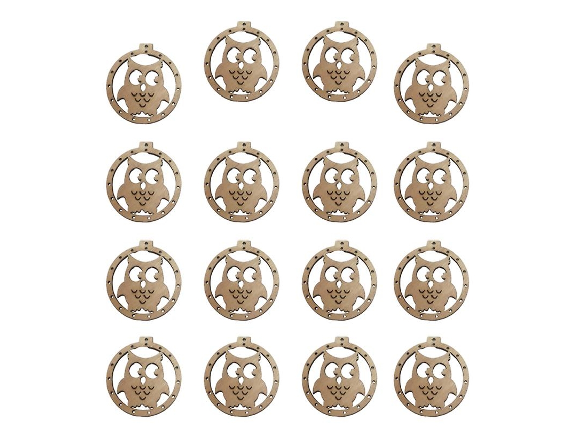 20 Peças de Artesanato Decorativo ALLINLESS
