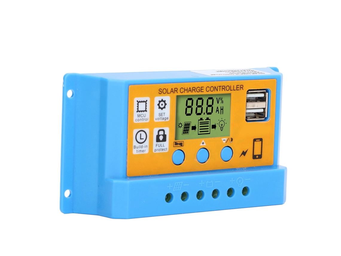 Controlador Solar Laxiscreed Com Display Digital E Ajuste Inteligente Para Melhor Eficiência