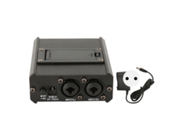 Aetheria amplificador de Fones de Ouvido Monitor 2 Canais Compacto para Estúdio e Palco 100 240v Plug Eu