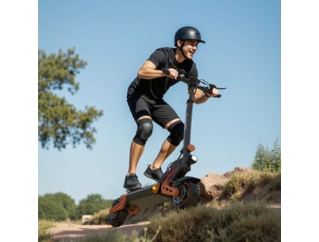 Is2 Max Laranja Scooter Dobrável Elétrico Vem Com 1200v Motor 52v 20ah Bateria De Grande Capacidade Com Display Led E Freio De Disco Duplo Iwafo