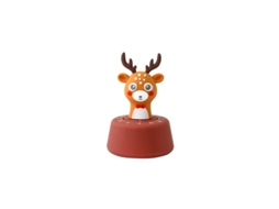 Temporizador De Cocina De 60 Minutos Mecánico Cute Ciervo Color Café Para Hornear Y Regalos
