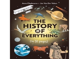 Livro History of Everything in 32 Pages de Anna Claybourne (Inglês)