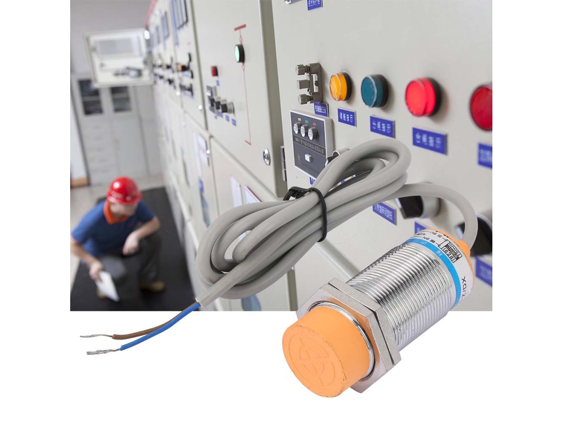 Sensor De Deteção Indutiva Laxiscreed 2 Fios, Normalmente Fechado, Para Controlo De Interruptor