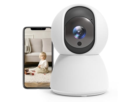 Câmera de Vigilância Interna TALLPOWER C23 Ultra Hd 2K 2.4Ghz Wifi Night Vision 1Pcs
