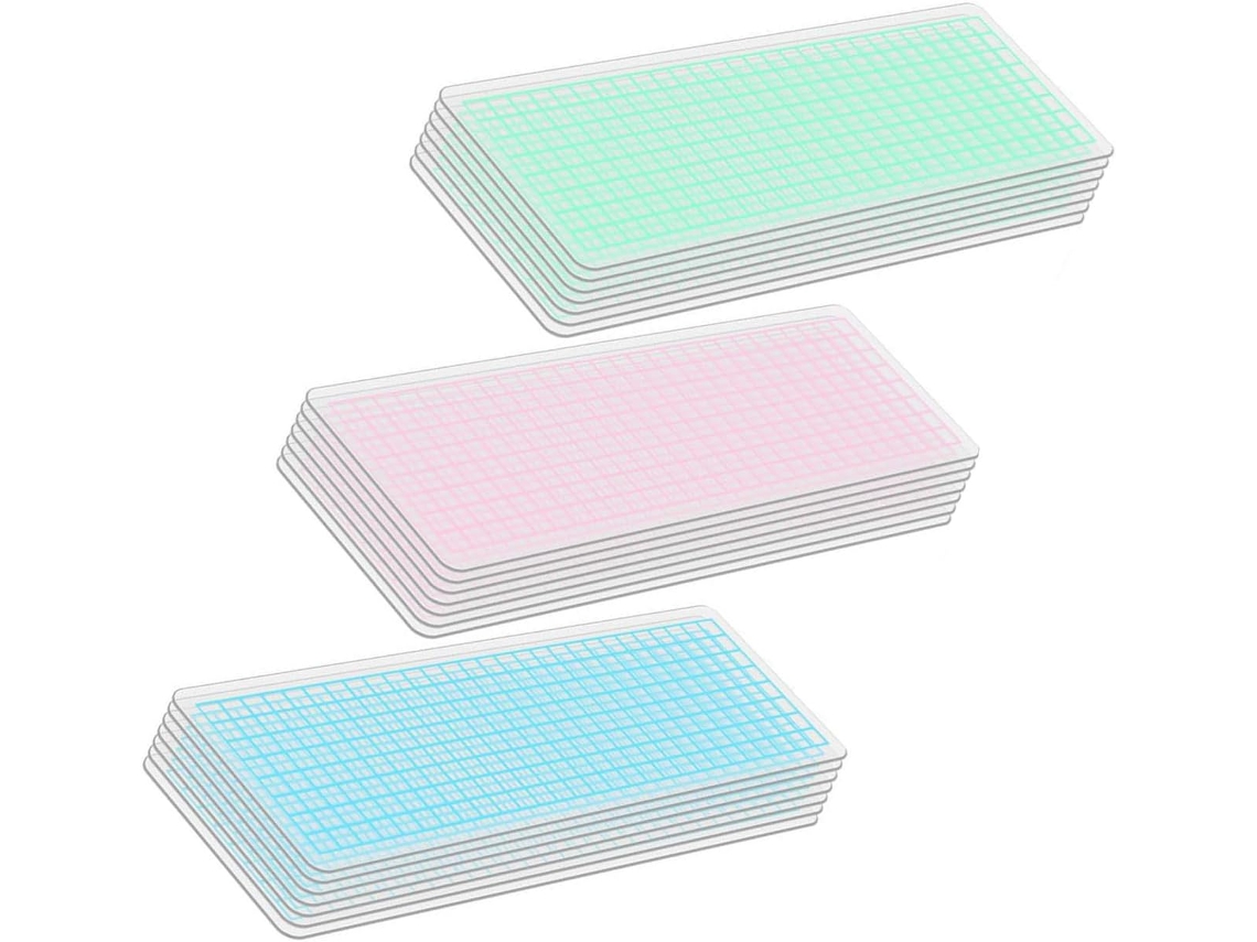 45 Placas Organizadoras De Fita Adesiva Em Pp, Solução De Armazenamento Para Artesanato, Expositor Criativo