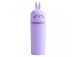 Estojo para Lápis, Retrátil, Telescópico, com Suporte, Desenho Animado, Escolar AQUAFORGE