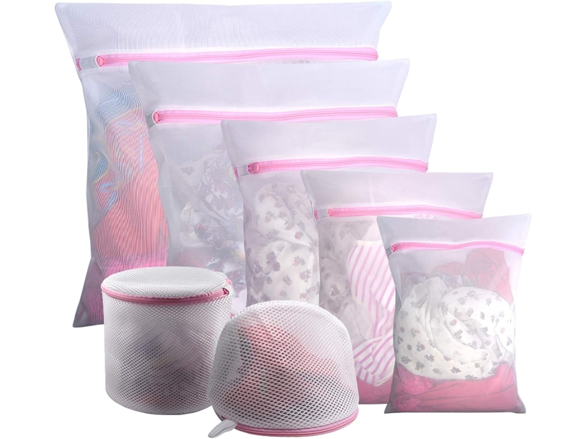 Peças Sacos De Re Para Roupa Delicada Com Zíper Premium*