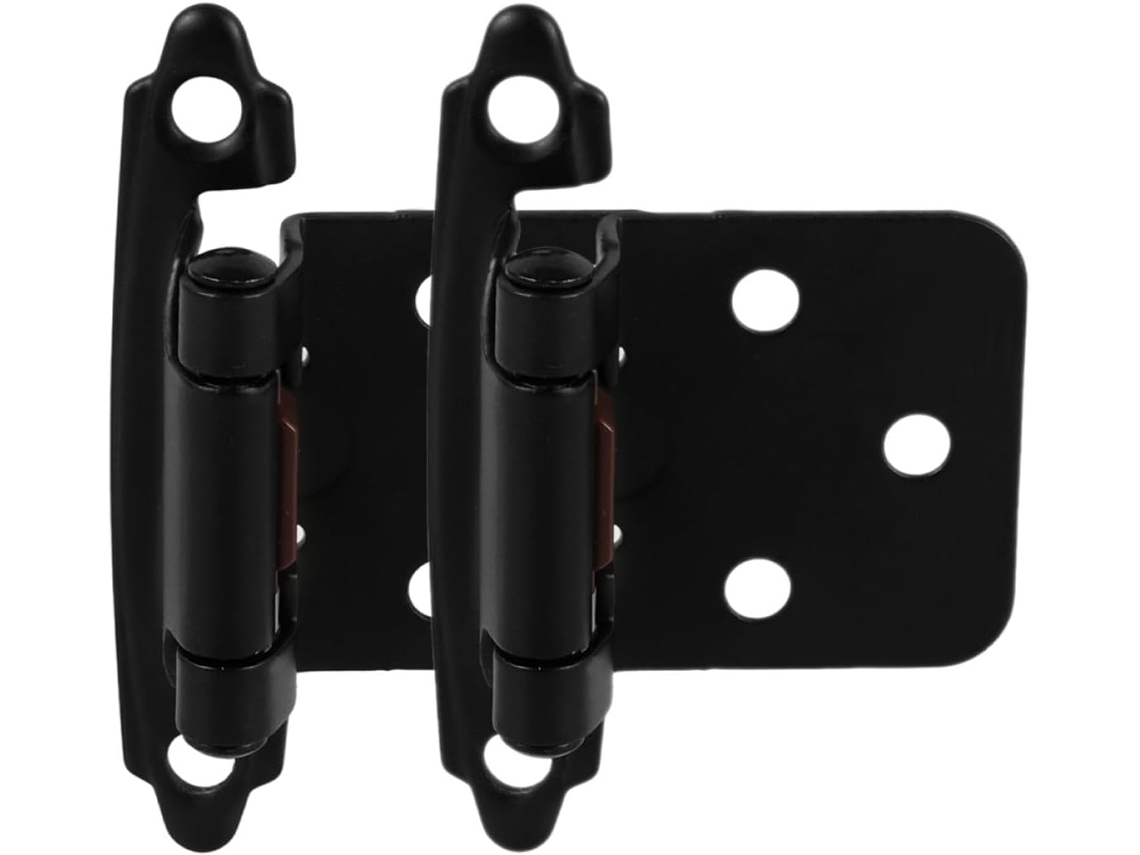 Dobradiças De Aço Reforçadas Com Fechamento Automático Sewacc, 2 Peças, 1 2 Polegada, Para Armários De Trailers E