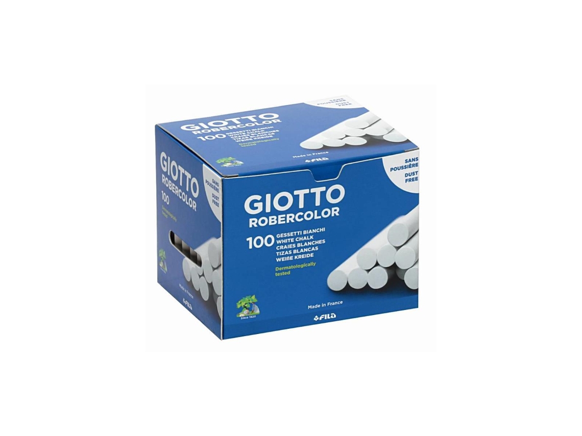 Giz GIOTTO Robercolor (Branco - 100 un)