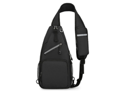 (preta) Bolsa De Peito Simples Masculina, Bolsa De Ombro, Bolsa Transversal