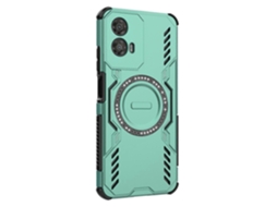 Capa Magnética Com Dissipação De Calor Em Pc Tpu Para Motorola Moto G34 5g, Armadura De Borboleta, Verde