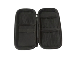 Estojo para Mini Câmera com Cabo de Dados e Fone de Ouvido, com Zíper Resistente. TAISHENGDA