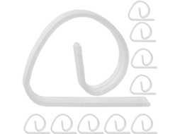 25 Prendedores de Toalha de Mesa Transparentes em Abs, Suportes para Toalha de Mesa Externa,s Ao Desgaste, Ideais para CHABERLU