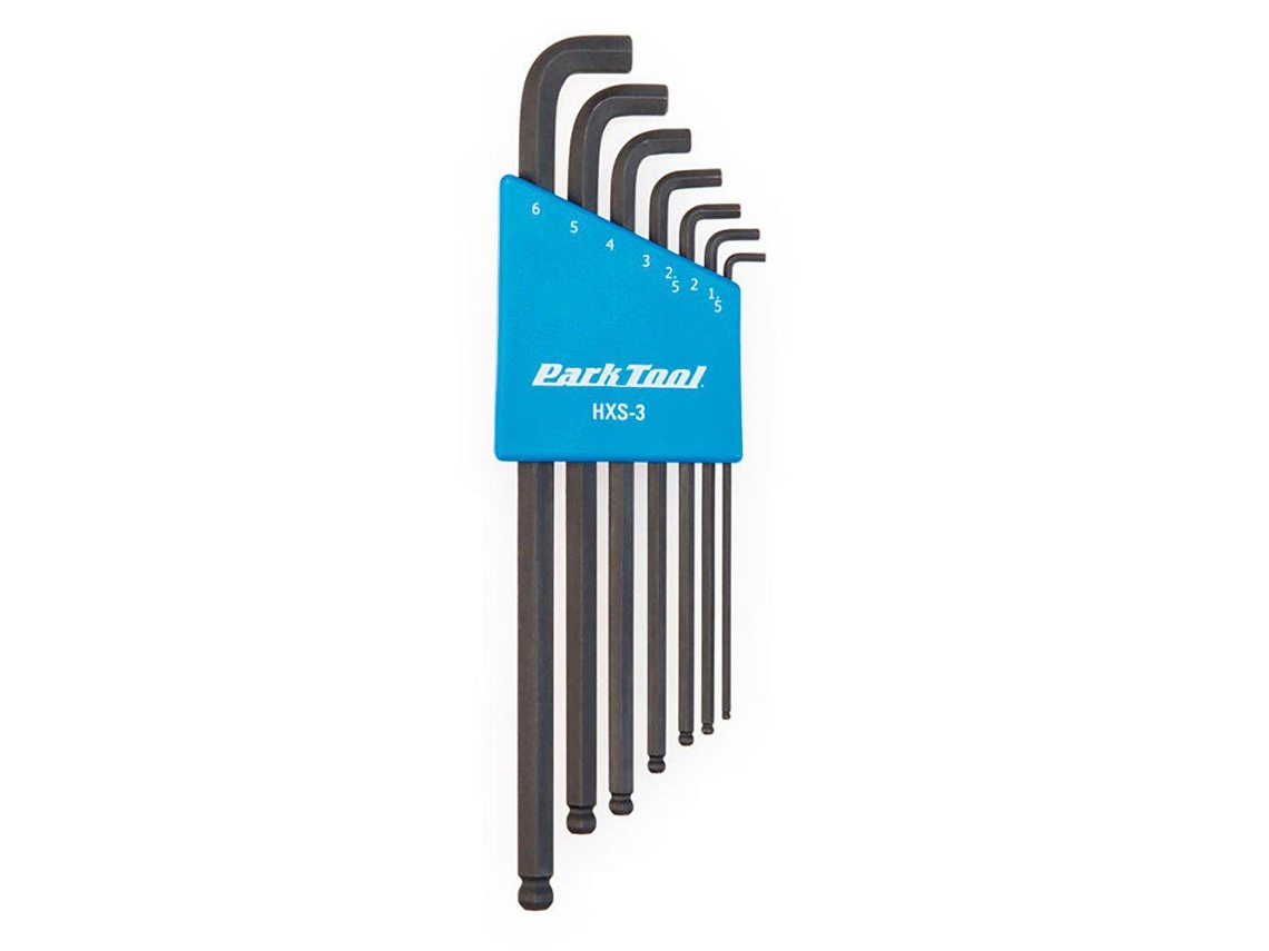 Park Tool Hxs-3 Stubby Hex Wrench Set