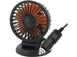Mini Ventilador Portátil De Carro Com Duas Cabeças, Circulação De Ar Ajustável, 5 12 24v, Para Radiador De Carro, Usb, 2 Velocidades