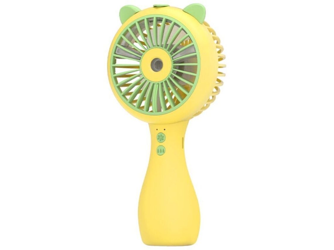 Mini Ventilador De Bolso Usb, Ventilador Portátil Para Camping, Pequeno Ventilador Portátil, Dobrável Para Atacado (spray Portátil Amarelo)