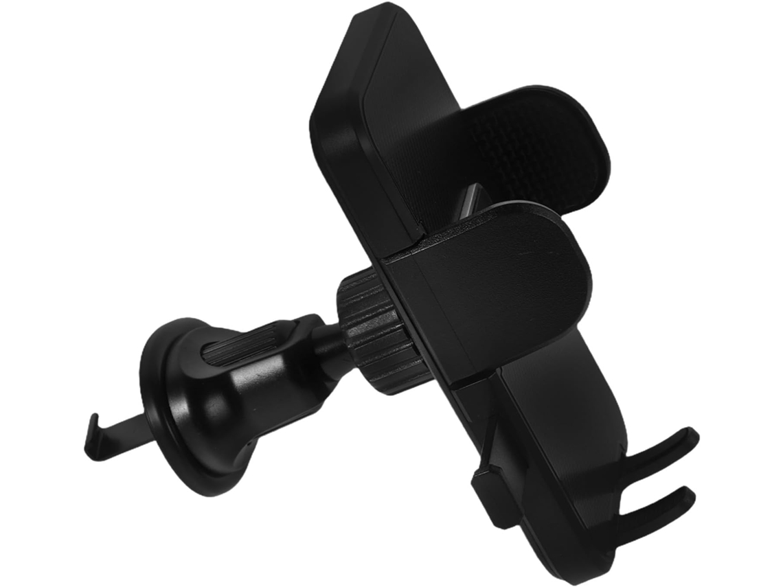Suporte Para Celular Com Clipe Para Saída De Ar, Rotação De 360°, Abs