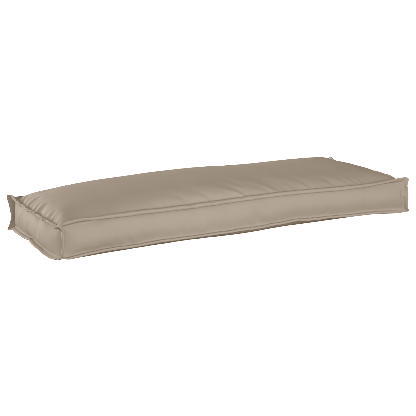Conjunto 1 Almofada Moderna Vidaxl Castanho-acinzentado Oxford (110 X 40 X 8 Cm)