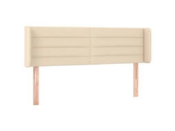 Headboard, Headboards Vidaxl Creme Tecido (147 X 16 X 78/88 Cm)