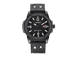 Relógio De Pulso Cagarny 6853, Modelo Fashion, À Prova D'água, Com Movimento De Quartzo E Pulseira De Couro.