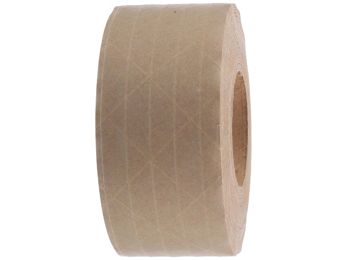 Fita Adesiva De Papel Kraft De Alta Aderência Para Embalagens, Ideal Para Colagem E Fixação De Materiais.