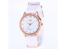 Reloj De Cuarzo Unisex Com Pulseira De Náilon, Relógio Romano Elegante (branco)