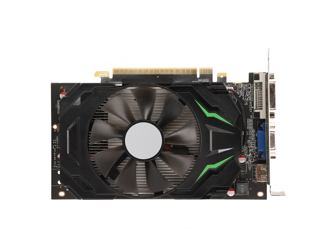 Placa De Vídeo Gamer 128bit Gts450 2g Gddr5 Baixo Ruído Pequena E Leve Estável