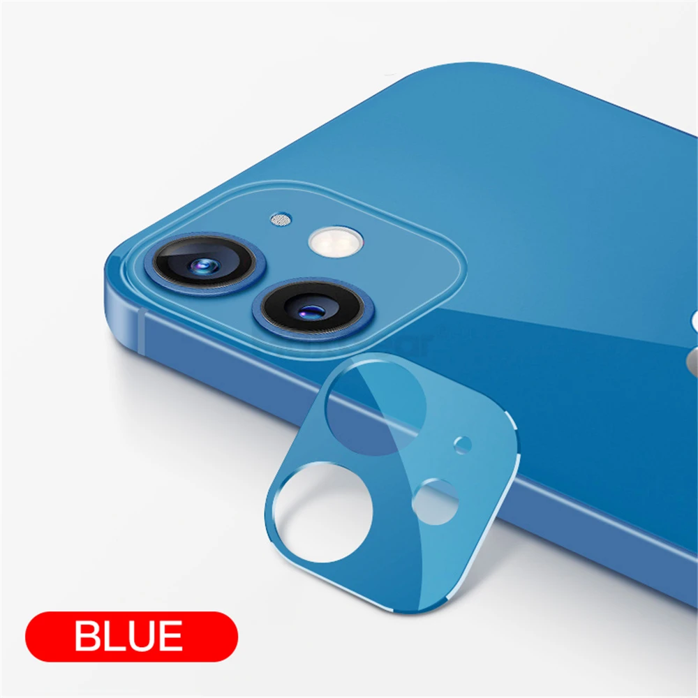 (azul Iphone 11 Pro Max) Protetor De Lente De Vidro Temperado Com Proteção Para A Lente Da Câmera