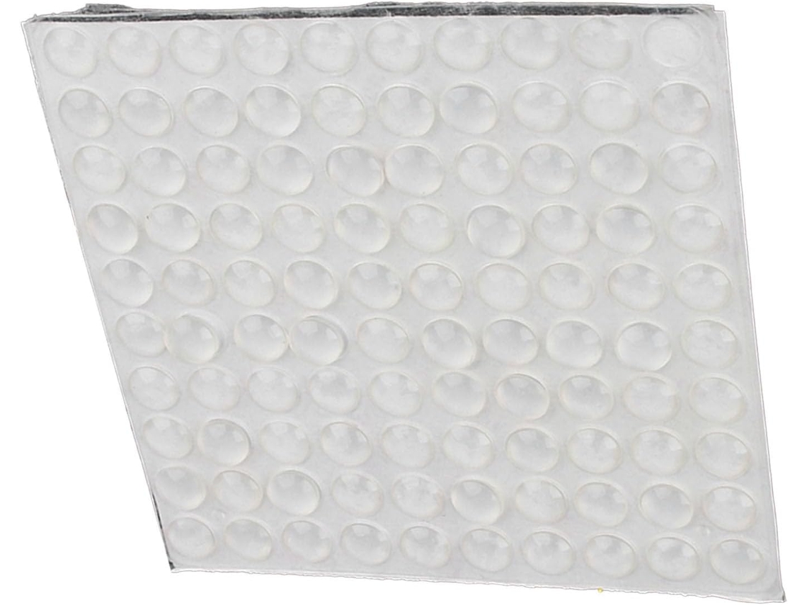Protetor De Silicone Para Pés Móveis, 8x2, 5mm, Para Portas De Armários