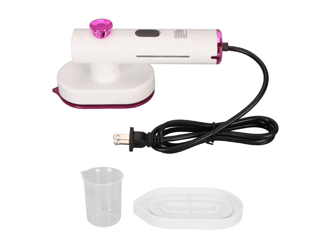 Ferro de vapor portátil dobrável, mão, uso seco e úmido, 110v | S/MARCA