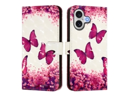 Capa Carteira Para Iphone 17 Com Estampa E Alça.