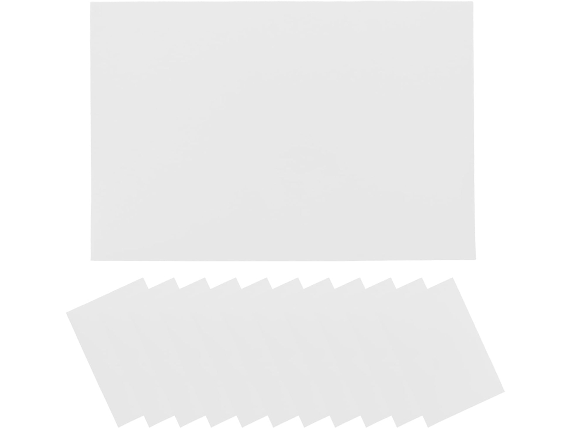 Capas Plásticas Transparentes Foscas Beauvorty Protegem Documentos, Fáceis De Limpar, Pacote Com 100 Unidades