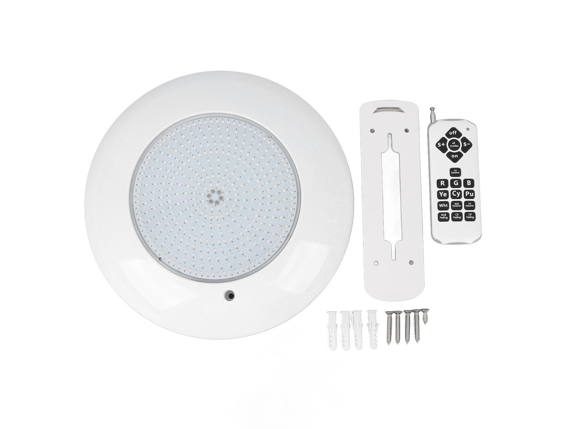 Luz Subaquática Rgb Piscinas 12v 18w Controle Remoto