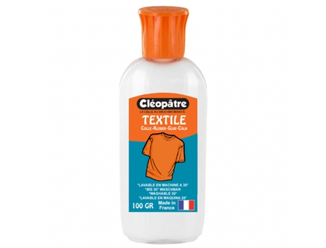 Cola Cléotextile para Têxteis 100Gr CLEOPATRE