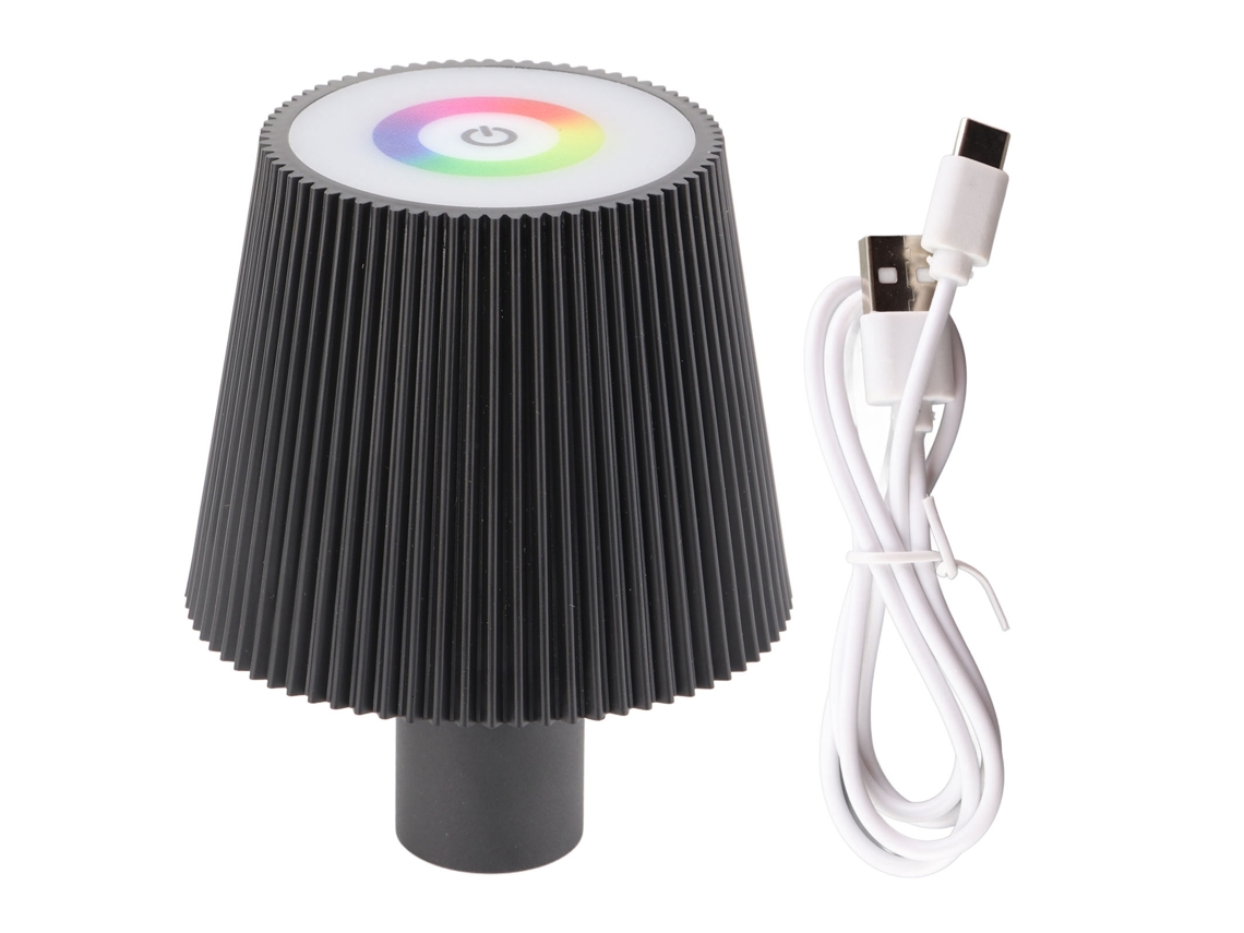 Lâmpada de Garrafa Led Sem Fio Ip54 4 Modos de Luz Rgb Bateria 2000mah para Bar Café | S/MARCA