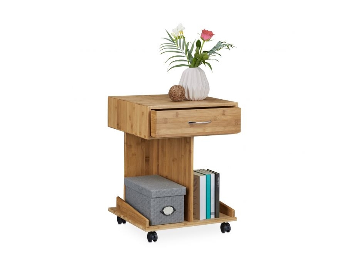 Mesa lateral com rodas B2X