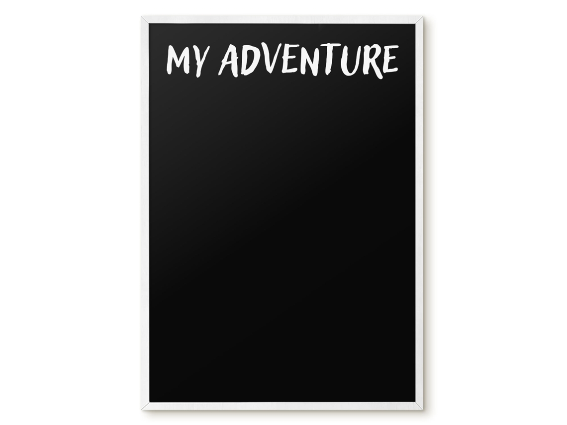 Magnetic Glass Board My Adventure For The Hall Espelharte (50x70 Cm)