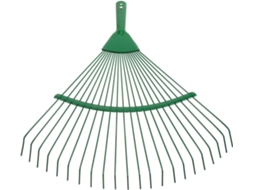 Ancinho De Aço Com Dentes, Ancinho De Mão Leve Para Coleta De Detritos E Trabalhos De Jardinagem.